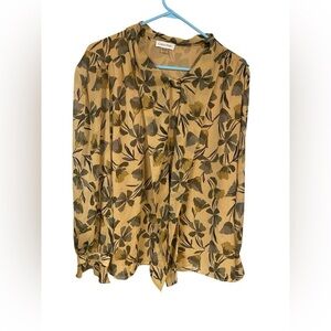 Calvin Klein Floral Blouse